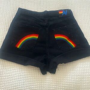 Aviator Nation High Waister Rocker Shorts